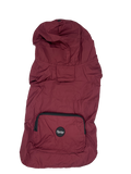 Burties Boutique Dog Rain Coat Burgundy